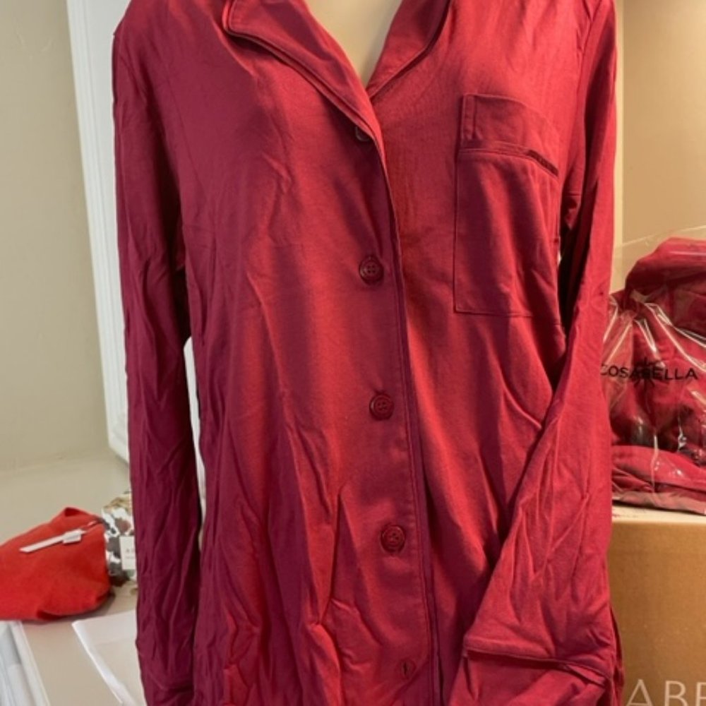 Cosabella Ruby Red Pajamas New w Tags size small